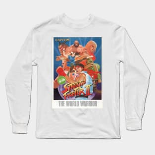 Street fighter World Warrior T shirt Long Sleeve T-Shirt